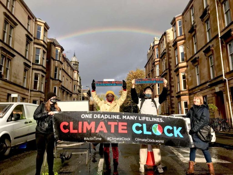the climate clock